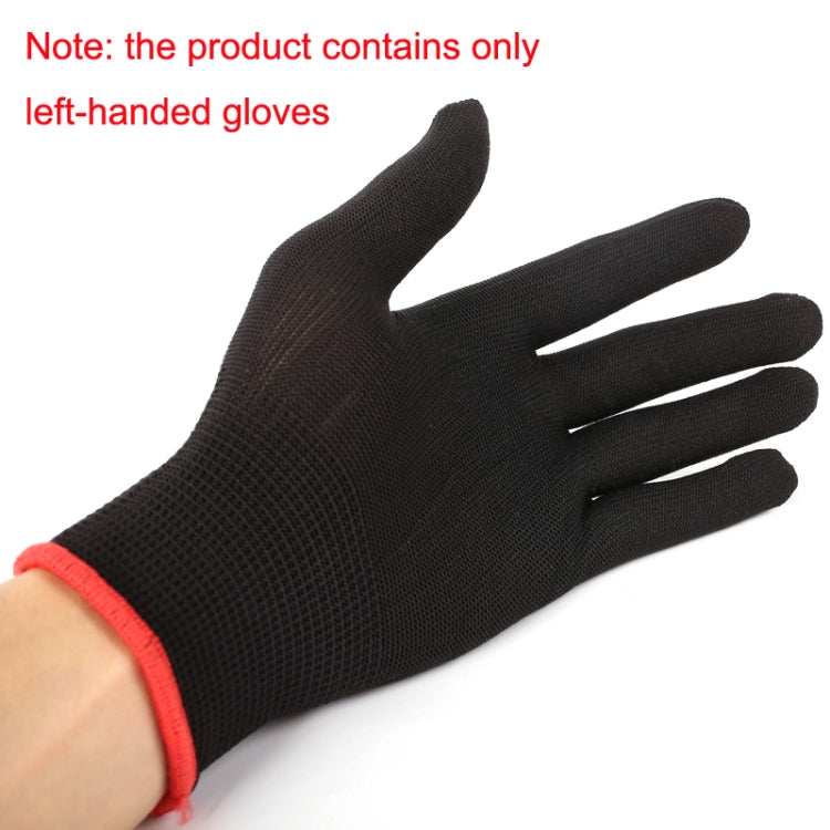 2PCS Beginner Press Nylon Wear -Resistant Anti -Slip Left Hand Guitar Exercise Glove,Size: Large - Stringed Instruments Accessories by buy2fix | Online Shopping UK | buy2fix