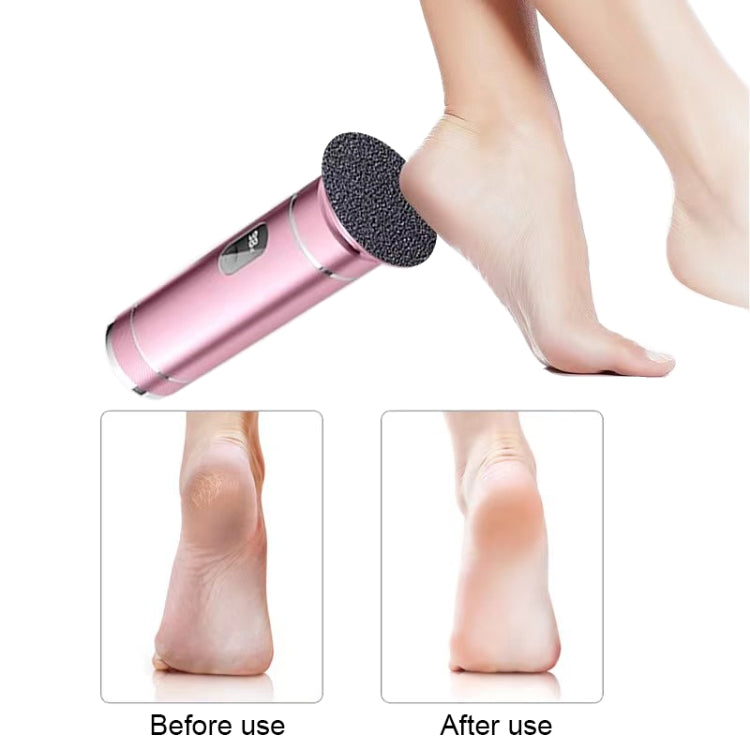 S-608 Smart Digital Display USB Charging Foot Grinder Exfoliating Electric Pedicure(Black) - Grinding Tools & Accessories by buy2fix | Online Shopping UK | buy2fix