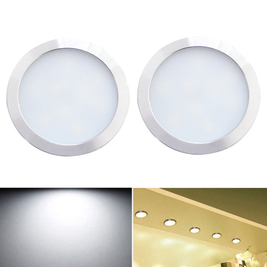 2 PCS 2W DC12V 18LED Cabinet Lights Showcase Lights,Spec:  DuPont Terminal- Bottom  Outlet(White Light 6400K) - Novelty Lighting by buy2fix | Online Shopping UK | buy2fix