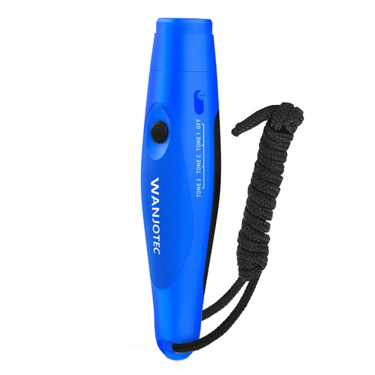 WANJOTEC EW001 Large Volume Outdoor Training Referee Coach Electronic Whistle, Color: Blue - Sporting goods by WANJOTEC | Online Shopping UK | buy2fix