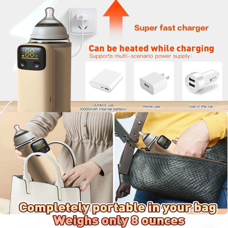 18W Fast Charging Baby Bottle Warmer With Digital Display, Spec: Flagship Version - Baby Care by buy2fix | Online Shopping UK | buy2fix