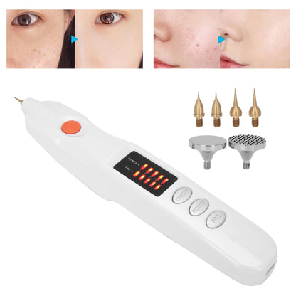 Spot Mole Pen Spot Removal Instrument Home Beauty Instrument, Spec: Plug-in Model EU(Silver) - Beauty Instrument by buy2fix | Online Shopping UK | buy2fix