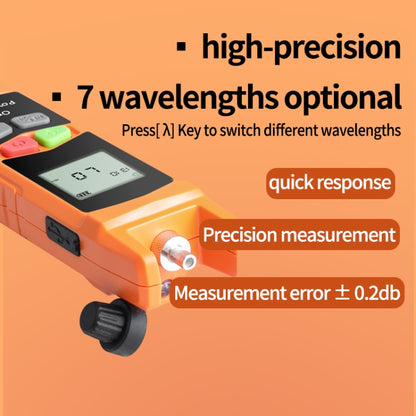 2-in-1 10-30mW Fiber Optic Red Light Pen + Optical Power Meter (-70+6dBm) Set - Fiber Optic Test Pen by buy2fix | Online Shopping UK | buy2fix