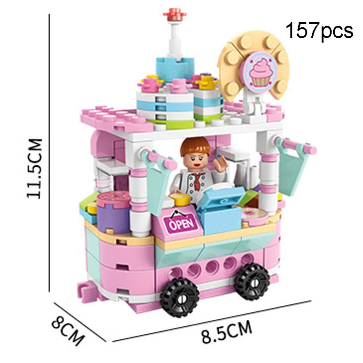 LELE BROTHER Children Assembling Mini City Street Scene Building Blocks, Style: 8613-8 Dessert Car - Building Blocks by LELE BROTHER | Online Shopping UK | buy2fix