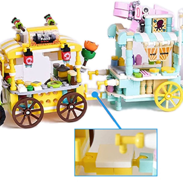 LELE BROTHER Children Assembling Mini City Street Scene Building Blocks, Style: 8537-8 Cake Shop - Building Blocks by LELE BROTHER | Online Shopping UK | buy2fix