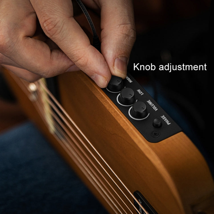 DONNER Smart Headless Silent Guitar Travel Portable Detachable Acoustic Guitar, Style: Mahogany Sunrise Color - Stringed Instruments by DONNER | Online Shopping UK | buy2fix