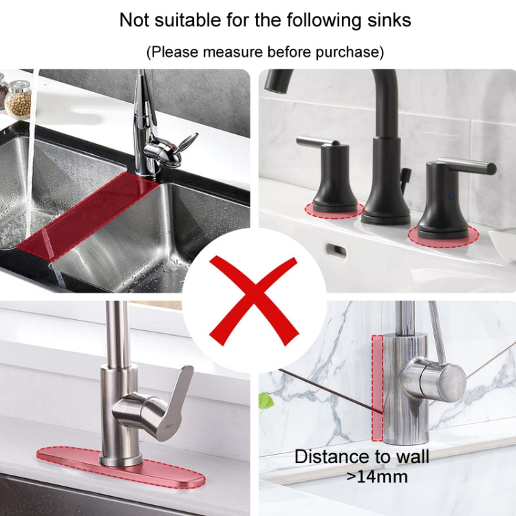 Kitchen Faucet Silicone Drainage Mat Sponge Shelf Organizer Splash-Proof Sink Drainage Mat(Grey) - Faucets & Accessories by buy2fix | Online Shopping UK | buy2fix