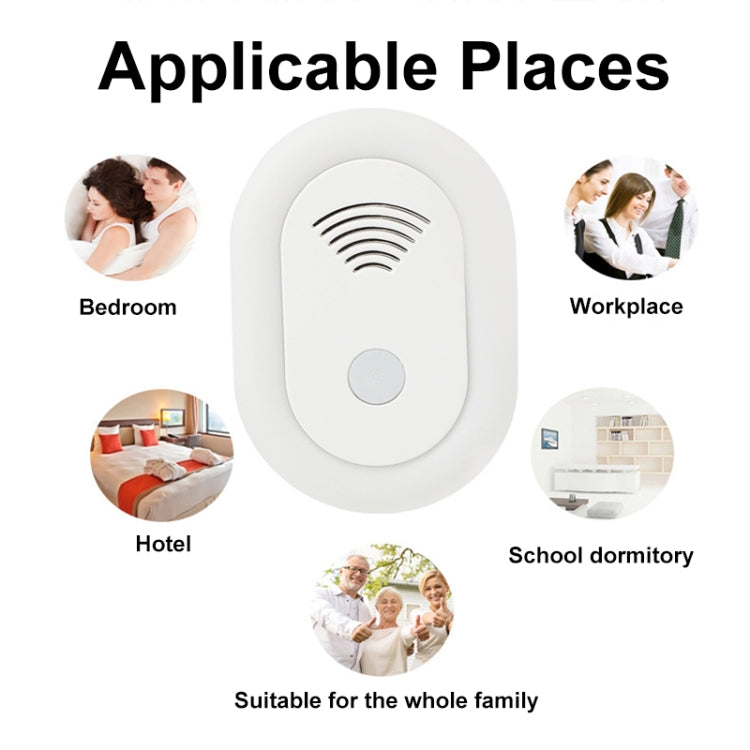 Adjustable Night Light Ultrasonic Mosquito Repeller Mini Home Electronic Mouse Repeller, Spec: AU Plug(White) - Repellents by buy2fix | Online Shopping UK | buy2fix