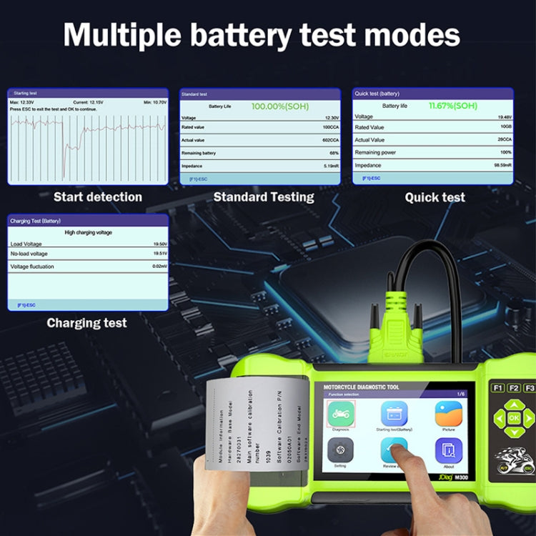 For Harley/Ducati/BMW JDiag Intelligent Heavy Duty Machine Tester - Electrical Instruments by JDiag | Online Shopping UK | buy2fix