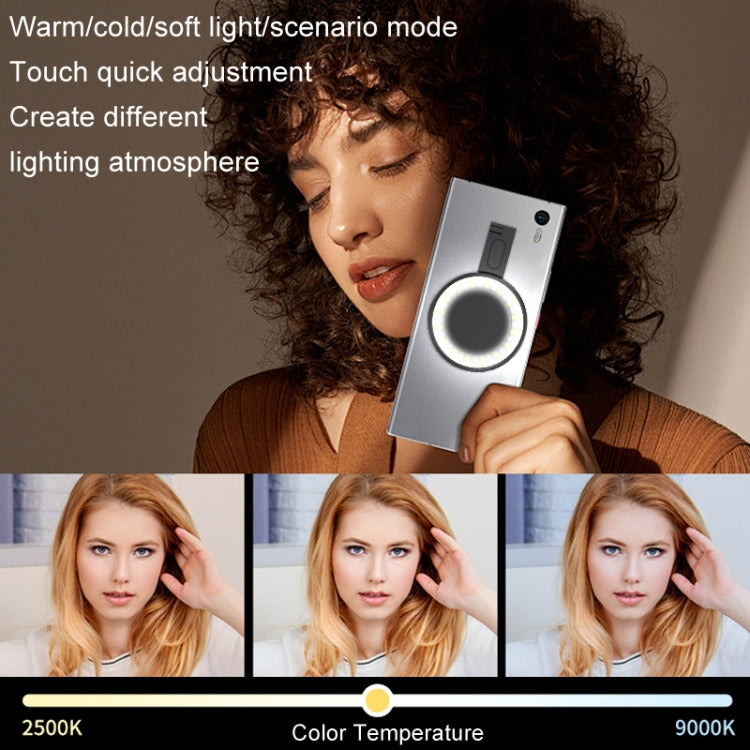 Cell Phone Magnetic Fill Light Portable Photo Pocket Lamp(White) - Selfie Light by buy2fix | Online Shopping UK | buy2fix