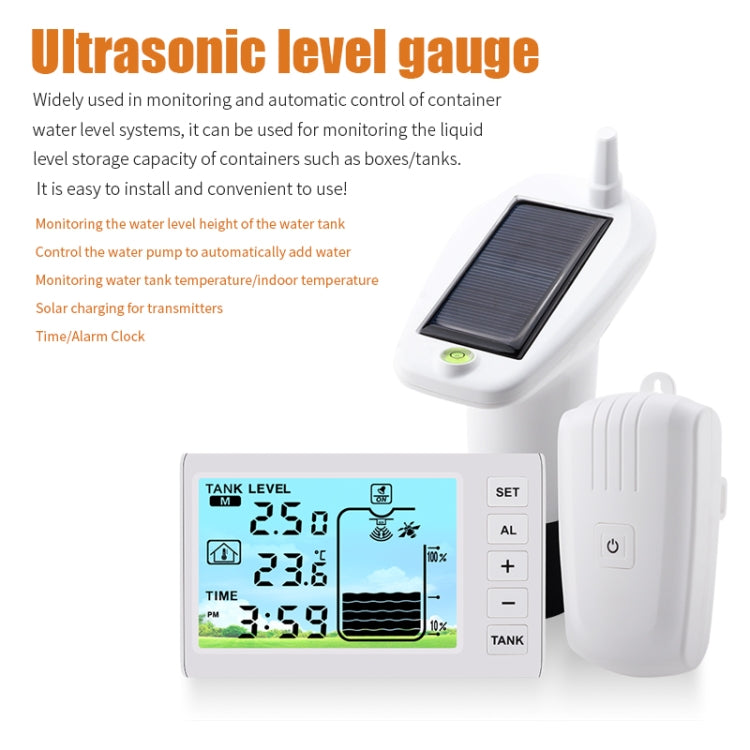 Underground Open Measurement Ultrasonic Liquid Level Meter(TS-FT001) - Water Leakage Alarm by buy2fix | Online Shopping UK | buy2fix