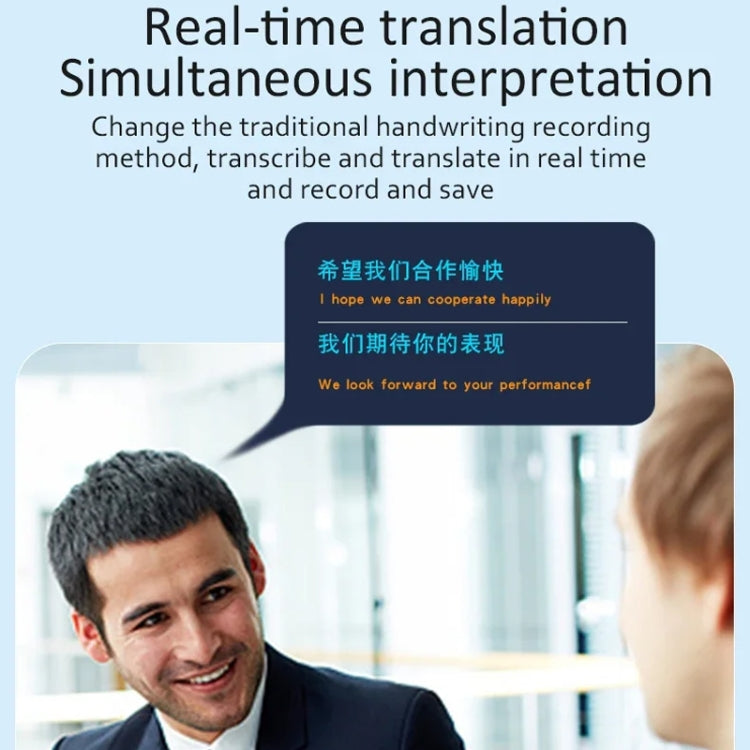 Hishell P40 Smart Translator 135 Languages Voice Intelligent Online Translation Machine Offline Multilanguage Speech Translate(Black) -  by Hishell | Online Shopping UK | buy2fix