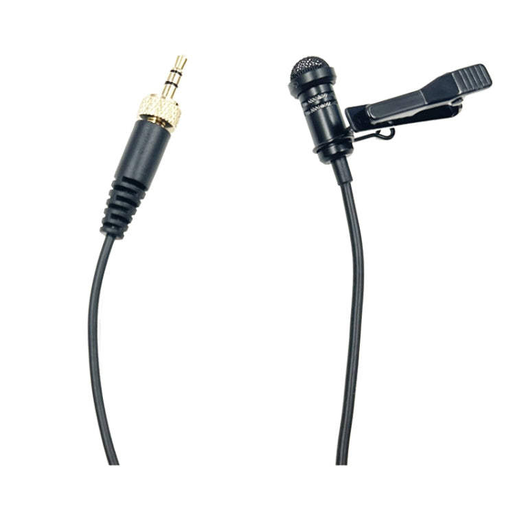 3.5mm Straight Internal Thread Plug Wireless Transmitting Lavalier Microphone, Length: 4m(Sponge Cover) - Microphone by buy2fix | Online Shopping UK | buy2fix