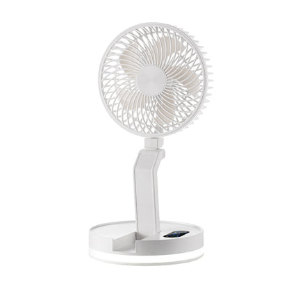 F200 Foldable Remote Control Wall-mounted Fan LED Light Desktop Rotating Fan, Color: APP Model - Electric Fans by buy2fix | Online Shopping UK | buy2fix