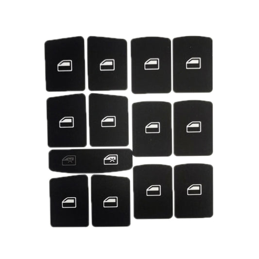 For Audi A6/A6L/Q7 Window Button Repair Sticker - Decorative Sticker by buy2fix | Online Shopping UK | buy2fix