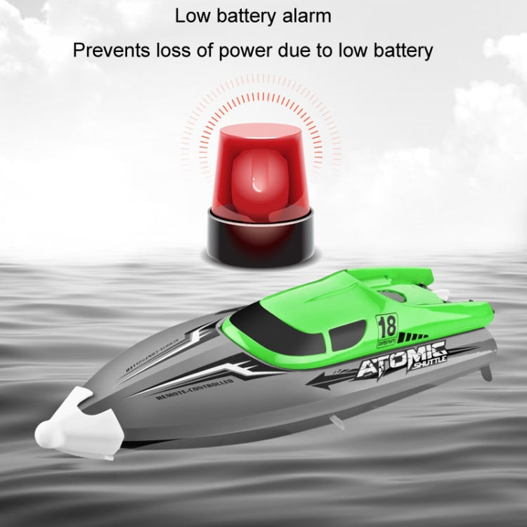 EB02 2.4G Wireless RC Boat Circulating Water-Cooled High-Speed Speedboat Racing Boat Model Toy(Orange) - RC Boats by buy2fix | Online Shopping UK | buy2fix