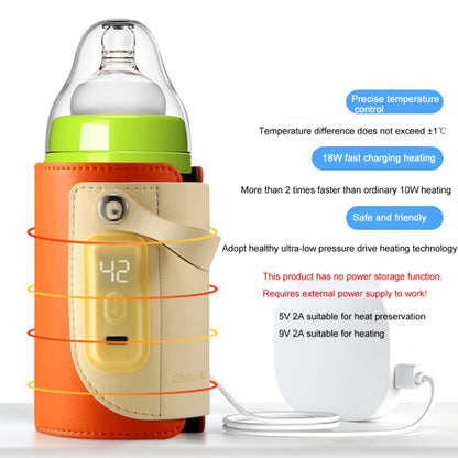 Baby Bottle Warmer Cover Outdoor Portable Milk Water Heater(Green) - Baby Care by buy2fix | Online Shopping UK | buy2fix