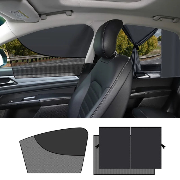 Car Magnetic Summer Sun Protection Insulating Privacy Curtain, Specification: Co-pilot Arc - Window Foils & Solar Protection by buy2fix | Online Shopping UK | buy2fix