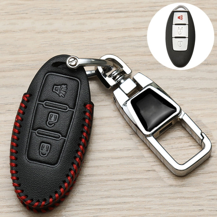 For Nissan Car Key Cover Keychain Anti-lost Number Plate, Style: A - Car Key Cases by buy2fix | Online Shopping UK | buy2fix