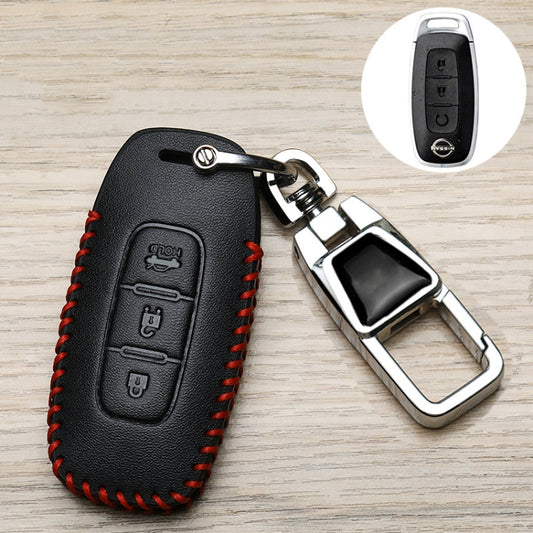 For Nissan Car Key Cover Keychain Anti-lost Number Plate, Style: I3 - Car Key Cases by buy2fix | Online Shopping UK | buy2fix