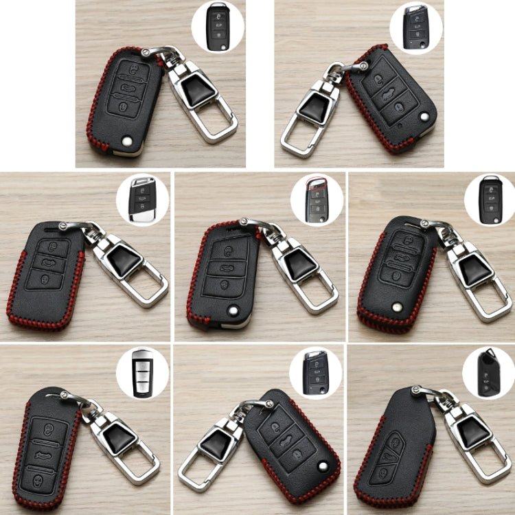 For Volkswagen Key Cover Multifunctional Keychain Anti-lost Number Plate, Style: F - Car Key Cases by buy2fix | Online Shopping UK | buy2fix