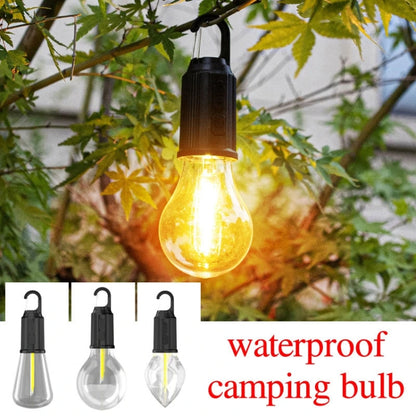 Outdoor LED Tungsten Tent Camping Light Type-C Charging Retro Ambiance Night Lamp(T03) - Camping Lighting by buy2fix | Online Shopping UK | buy2fix