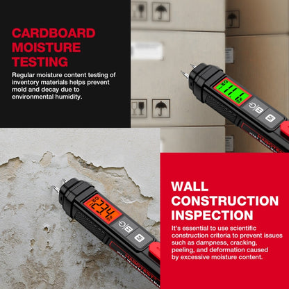 HABOTEST Wood Moisture Content Rapid Tester - PH & Moisture Meter by HABOTEST | Online Shopping UK | buy2fix