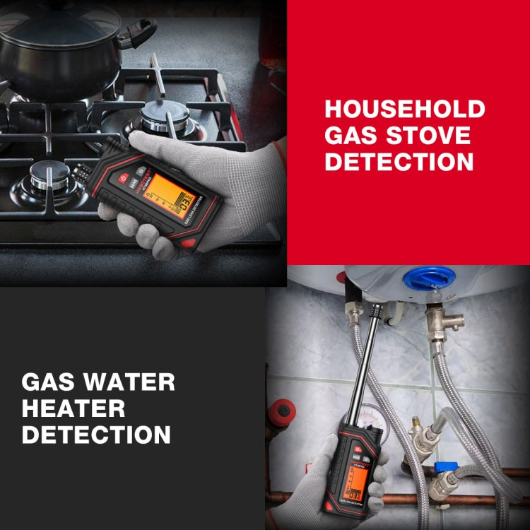 HABOTEST Portable Rechargeable Gas Detector - Gas Monitor by HABOTEST | Online Shopping UK | buy2fix