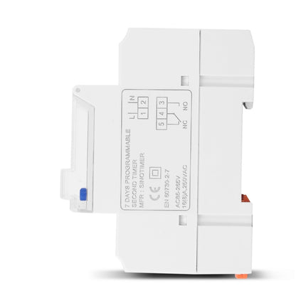 SINOTIMER TM928SAKL 85-265V 16A  1 Second to 168 Hours Programmable Electronic Time Switch - Switch by SINOTIMER | Online Shopping UK | buy2fix