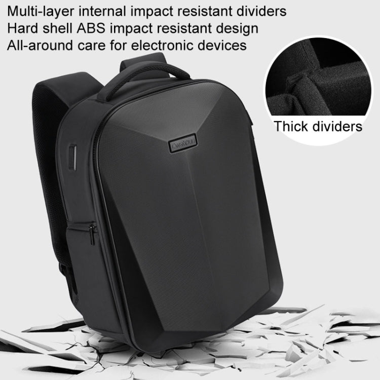 Cwatcun D108 Large Hard Shell Shoulder Camera Bag Waterproof Shockproof Photography Pack - Backpack by Cwatcun | Online Shopping UK | buy2fix