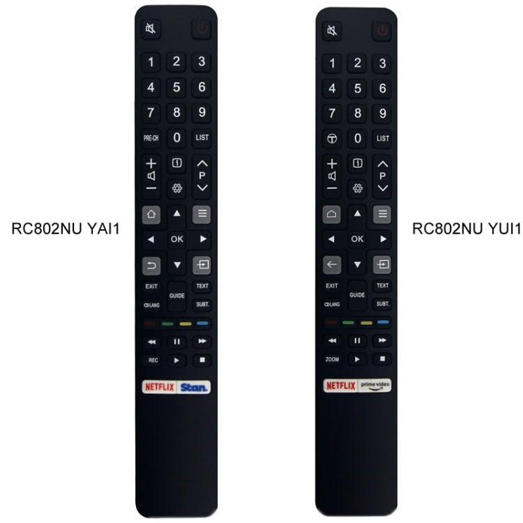 For TCL TV Intelligent Infrared Remote Control(RC802NU YUI1) - TV by buy2fix | Online Shopping UK | buy2fix