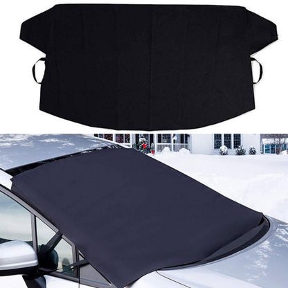 Automobile Silver Coated Cloth Sunshade Snow Shield, Style: Front Rubber Band - Window Foils & Solar Protection by buy2fix | Online Shopping UK | buy2fix