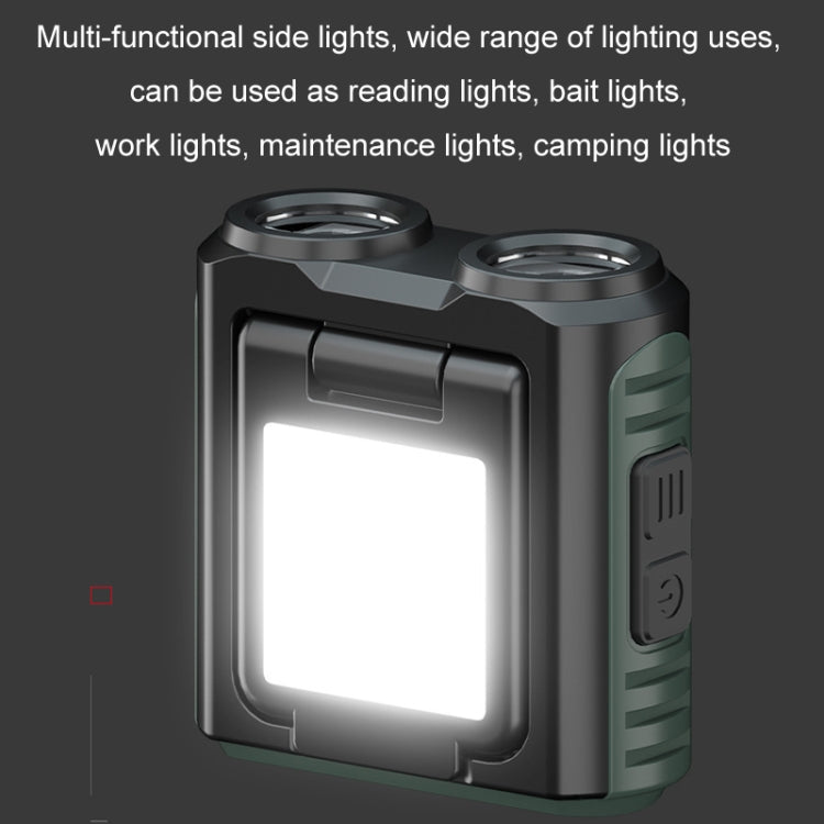 Clip Cap USB Charging Outdoor Induction LED Headlight, Style: Dual-use A Type - Headlamp by buy2fix | Online Shopping UK | buy2fix