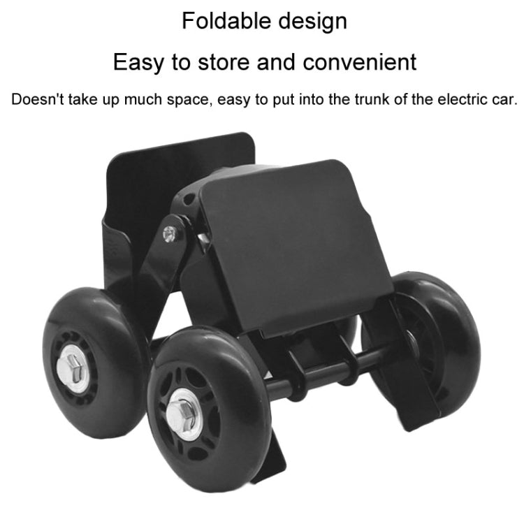 Motorcycle Moving Trailer Device Flat Tire Booster Emergency Electric Vehicle Tractor, Color: Black - Others by buy2fix | Online Shopping UK | buy2fix