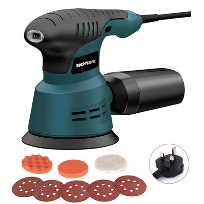 8pcs /Set UK Plug MOYI Small Polishing Sandpaper Machine Woodworking Electric Disc Sander - Abrasive Tools & Accessories by MOYI | Online Shopping UK | buy2fix