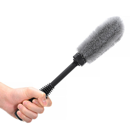 Wheel Hub Brush High Pressure Water-through Soft Bristle Cleaning Brush(40x6x6cm) - Car washing supplies by buy2fix | Online Shopping UK | buy2fix