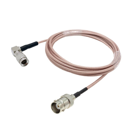 50cm CC4 Male Elbow To BNC Female Connector Cable RG179 Coaxial RF Wire - Connectors by buy2fix | Online Shopping UK | buy2fix