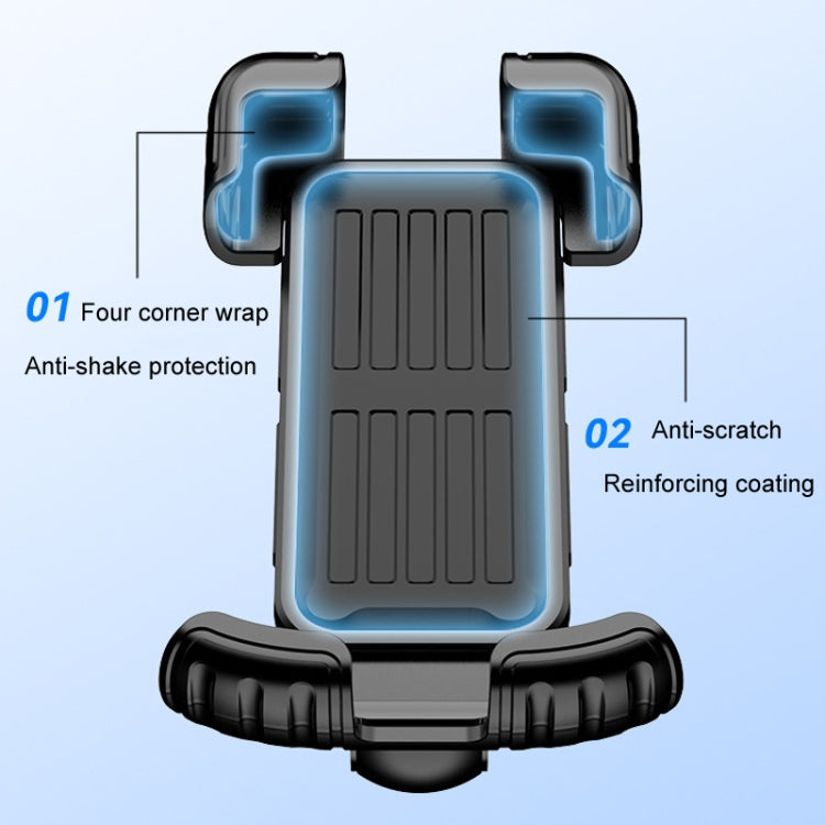 YYS-680 Motorcycle Mountain Bike Shock And Shaking Absorbing Riding Navigation Stand - Holder by buy2fix | Online Shopping UK | buy2fix