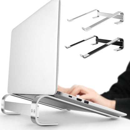 Aluminum Alloy Desktop Laptop Stand(Silver) - Laptop Stand by buy2fix | Online Shopping UK | buy2fix