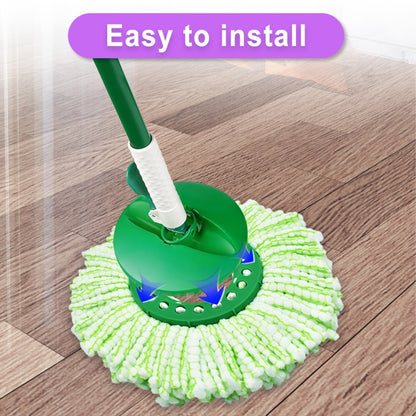 For Libman Tornado Spin Mop Microfiber Mop Pad Replacement Parts(White) - Other Accessories by buy2fix | Online Shopping UK | buy2fix