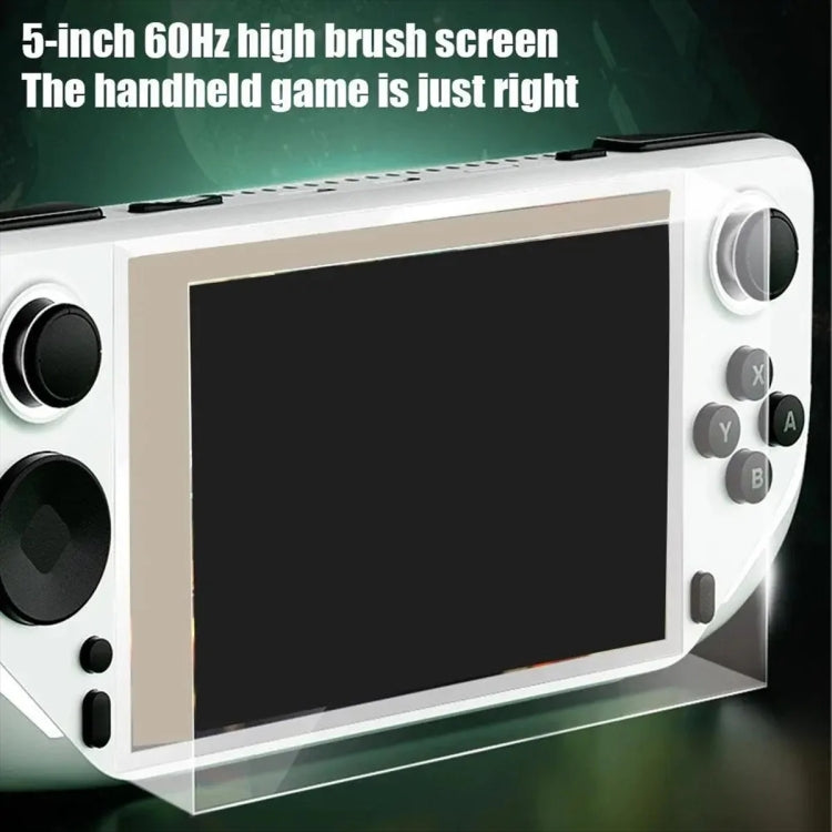 E6 Handheld Game Console 5 Inch IPS Screen Retro Gamebox, Memory: With 64GB TF Card(Black) - Pocket Console by buy2fix | Online Shopping UK | buy2fix