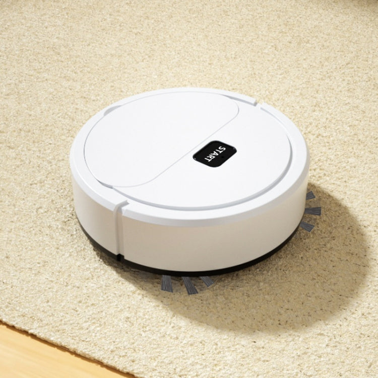 Automatic Mini Sweeping Robot Mopping Sweeping Suction 3 In 1 Cleaning Machine, Color: White Rechargeable - Robot Vacuum Cleaner by buy2fix | Online Shopping UK | buy2fix