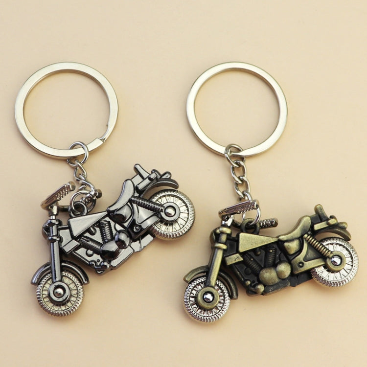 Simulation Cool Motorcycle Keychain Metal Decoration Pendant, Style: X-1425 Red Antique - Key Rings by buy2fix | Online Shopping UK | buy2fix