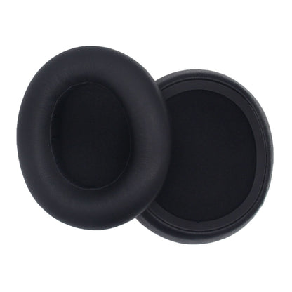 1pair For SteelSeries Arctis Nova 3 / 5 / 7 / Pro Wired Headphone Sponge Cover, Color: Black Leather - Earmuff & Pad by buy2fix | Online Shopping UK | buy2fix