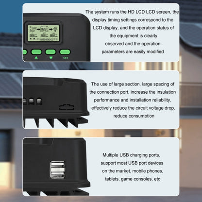 12V-24V 30A WIFI Remote MPPT Home Energy Storage Control System Solar Controller, Model: CM-D30 - Others by buy2fix | Online Shopping UK | buy2fix