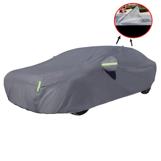 SUV Car EVA Plus Velvet Thickened Heat Insulation Sunshade With Shark Fin, Size: M 4. 65x1. 85x1.6 - PE Material by buy2fix | Online Shopping UK | buy2fix