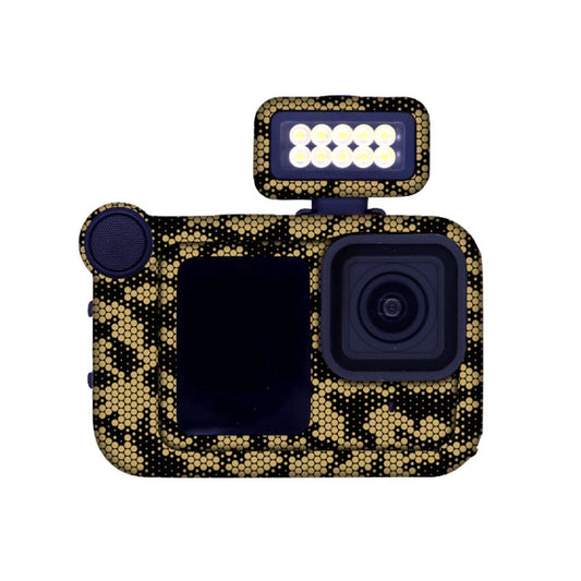 For GOPro HERO13 Black Camera Stickers Body Protective Film, Style: 15 Snake Scale Gold - Stickers by buy2fix | Online Shopping UK | buy2fix