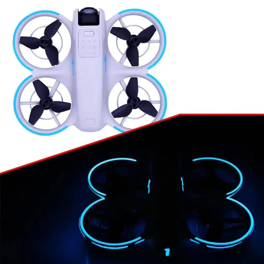 For DJI Neo Luminous Stickers Night Glow Cool Film(Sky Blue) - Stickers by buy2fix | Online Shopping UK | buy2fix