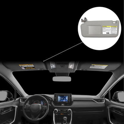 For Toyota RAV4  Car Left Sun Visor(Gray) - Interior Mirrors by buy2fix | Online Shopping UK | buy2fix