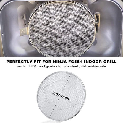 For Ninja AG300 / IG651 / IG551 Double Layer Splatter Shield Splash Guard 7.67 Inch - Kitchen Machine Accessories & Parts by buy2fix | Online Shopping UK | buy2fix